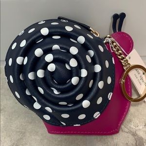 kate spade snail coin purse